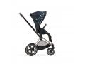 Poussette PRIAM 4 châssis Rose Gold siège Jewels of Nature - Cybex - BU640