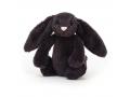 Peluche Bashful Inky Bunny Small - L: 8 cm x l: 9 cm x h: 18 cm - Jellycat - BASS6INKN