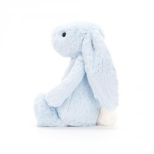 Peluche Bashful Blue Bunny Medium - L: 9 cm x l: 12 cm x h: 31 cm - Jellycat - BAS4BBN