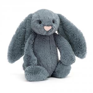 Bashful Dusky Blue Bunny Medium - L: 9 cm x l: 12 cm x h: 31 cm - Jellycat - BAS3DUSKBN
