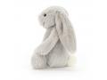 Peluche Bashful Silver Bunny Medium - L: 9 cm x l: 12 cm x h: 31 cm - Jellycat - BAS3BSN
