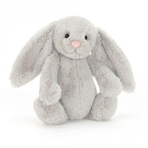 Bashful Silver Bunny Medium - L: 9 cm x l: 12 cm x h: 31 cm - Jellycat - BAS3BSN