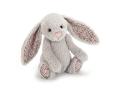 Blossom Silver Bunny Small - L: 8 cm x l: 9 cm x h: 18 cm - Jellycat - BLB6SBNN