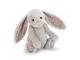 Blossom Silver Bunny Small - L: 8 cm x l: 9 cm x h: 18 cm