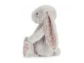 Peluche Blossom Silver Bunny Medium - L: 9 cm x l: 12 cm x h: 31 cm - Jellycat - BL3BSNN