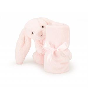 Bashful Pink Bunny Soother - L: 13 cm x l: 34 cm x h: 34 cm - Jellycat - SOB444PN