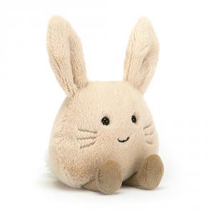 Peluche Amuseabean Bunny - L: 9 cm x H: 12 cm - Jellycat - AD3BN