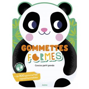 Gommettes formes - coucou petit panda - Auzou - 9791039506137