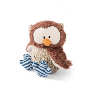 soft toy owl Oscar 25cm with turnable head - Nici - 48461