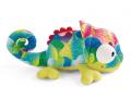 Soft toy chameleon Candymon 25cm lying GREEN - Nici - 48958