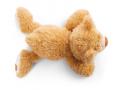Soft toy bear Mielo 20cm lying GREEN - Nici - 48777