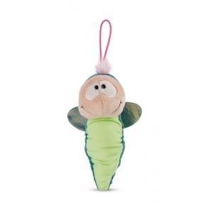 Soft toy firefly Glim Jim 13cm with loop GREEN - Nici - 49105
