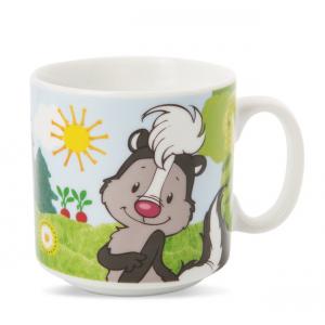 Children's mug rabbit, skunk, raccoon in gift box - Nici - 47353