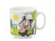 Children\'s mug rabbit, skunk, raccoon in gift box