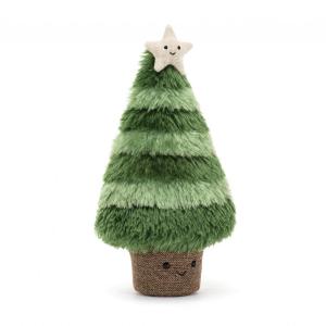 Amuseable Nordic Spruce Christmas Tree - H : 27 cm x L : 12 cm - Jellycat - A6NSXMAS