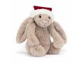 Peluche Bashful Christmas Bunny - H : 31 cm x L : 12 cm - Jellycat - BAS3CHRIS