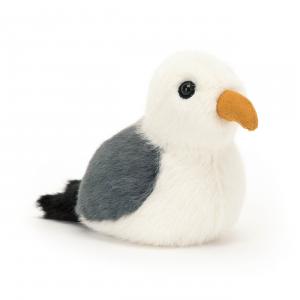 Birdling Seagull - L: 7 cm x H: 10 cm - Jellycat - BIR6SG