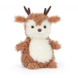 Little Reindeer - H : 18 cm x L : 10 cm - Jellycat - L3RE