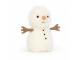 Little Snowman - H : 18 cm x L : 10 cm
