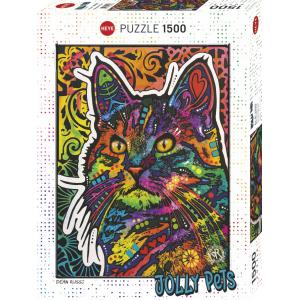 PUZZLE 1500 pièces JOLLY PETS NECESSITY CATS HEYE - Heye - 29999