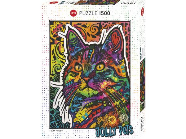Puzzle 1500 pièces jolly pets necessity cats heye