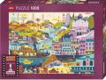 Puzzle 1000p Clerisse Wes Anderson Films Heye - Heye - 30020