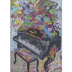 PUZZLE 1000 pièces QUILT ART PIANO HEYE - Heye - 30026