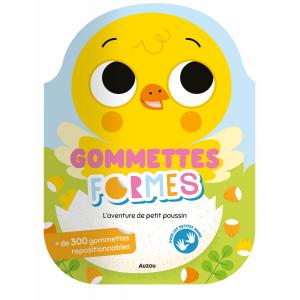 GOMMETTES FORMES - L'AVENTURE DE PETIT POUSSIN - Auzou - 9791039522786