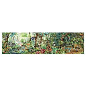 Puzzle Dans la forêt tropicale (350 pièces) Tout autour du monde - Moulin Roty - 719441