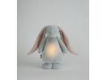 Moonie - lapin magique avec sons & lumières (gris/rose) - Moonie - MOMCL
