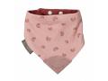 Bavoir-bandana avec embout de dentition arc-en-ciels rose - Cheeky Chompers - CC022