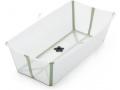 Baignoire pliante Flexi Bath® XL grande taille transparent vert (Transparent Green) - Stokke - 639604