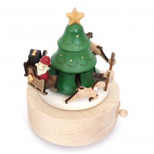 Boîte à musique - Père Noël et Rennes - Wooderful Life - 1060802