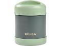 Portion inox isotherme 300 ml (mineral grey/sage green) - Beaba - 914007