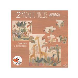 Puzzle magnétique Afrique - Egmont Toys - 630704