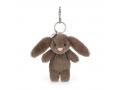 Porte-clé peluche Bashful Bunny Truffle - L: 4 cm x H: 15 cm - Jellycat - BAS4TBCN
