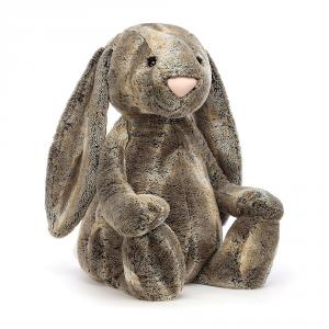 Peluche Bashful Cottontail Bunny Giant - L: 46 cm x H: 108 cm - Jellycat - BASG1BW