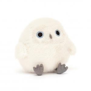 Snowy Owling H : 6 cm x L : 7 cm x l :11 cm - Jellycat - OWL6S