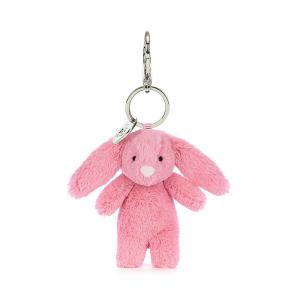 Bashful Bunny Pink Bag Charm H: 13 cm - Jellycat - BB4PBC