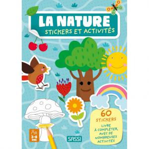 Stickers et activités - La nature - Sassi - 312821