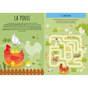 Stickers et activités - La ferme - Sassi - 312722