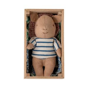 Bébé cochon dans sa caissette - Garçon - Maileg - 16-3988-01