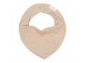 Bavoir bandana en gaze de coton - Pure Beige - Little-dutch - TE50123024