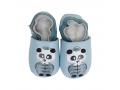 Chaussons en cuir à motifs Panda 12-18 MOIS - T 21-22 - Lait et Miel - PAN01-12-18-MOIS