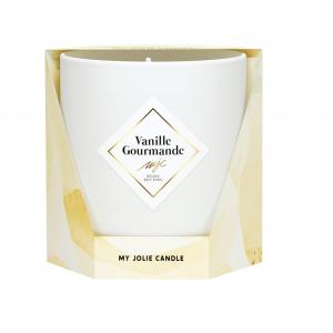 Bougie parfumée vanille gourm -or bracelet bille noire - My Jolie Candle - 323796