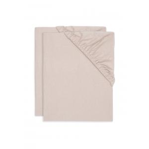 Drap-housse Jersey 40/50 x 80/90 cm Wild Rose (2pack) - Jollein - 2511-501-67069