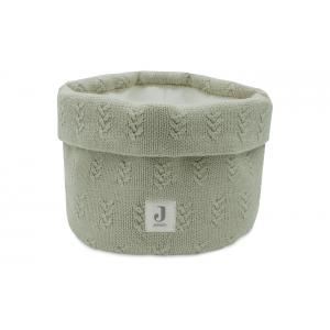 Panier de rangement Grain knit Olive Green - Jollein - 580-001-67049