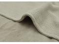 Couverture 100 x 150 cm Basic knit Olive Green/Fleece - Jollein - 517-522-67054