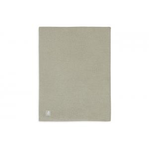 Couverture 100 x 150 cm Basic knit Olive Green - Jollein - 516-522-67053