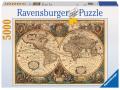 Puzzles adultes - Puzzle 5000 pièces - Mappemonde antique - Ravensburger - 17411